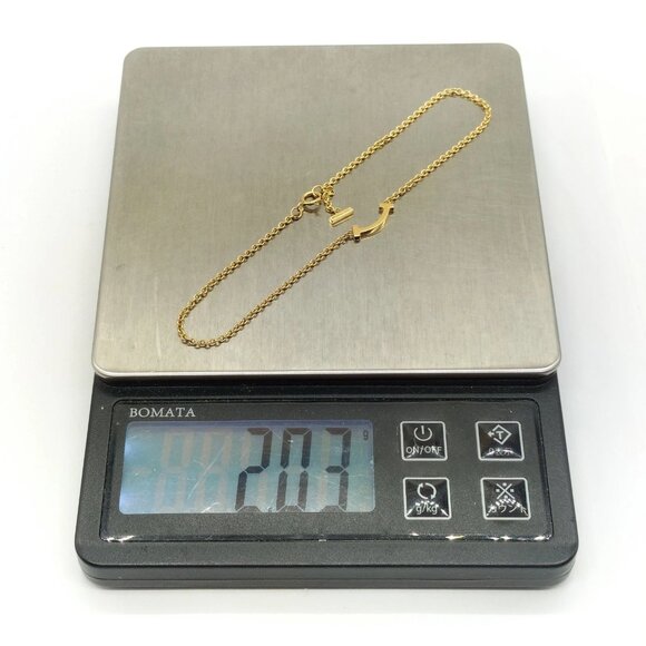 Tiffany and Co. Bracelet T Smile Gold mon-606-091525 - Picture 9 of 9